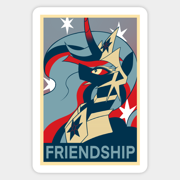 Everlasting Friendship Sticker by Marie Oliver